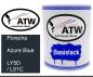 Preview: Porsche, Azure Blue, LY5D / L51C: 1L Lackdose, von ATW Autoteile West.